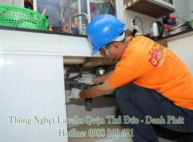 Thông nghẹt lavabo quận Thủ Đức trong nhiều trường hợp