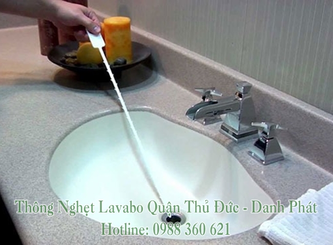 Thông nghẹt lavabo quận Thủ Đức nhanh chóng