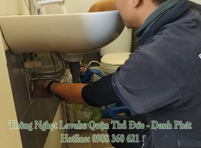 Thông nghẹt lavabo quận Thủ Đức uy tín