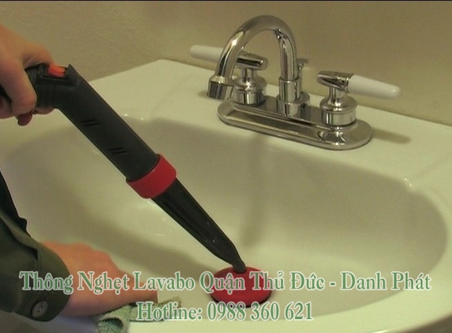 Thông nghẹt lavabo quận Thủ Đức quy trình chuyên nghiệp