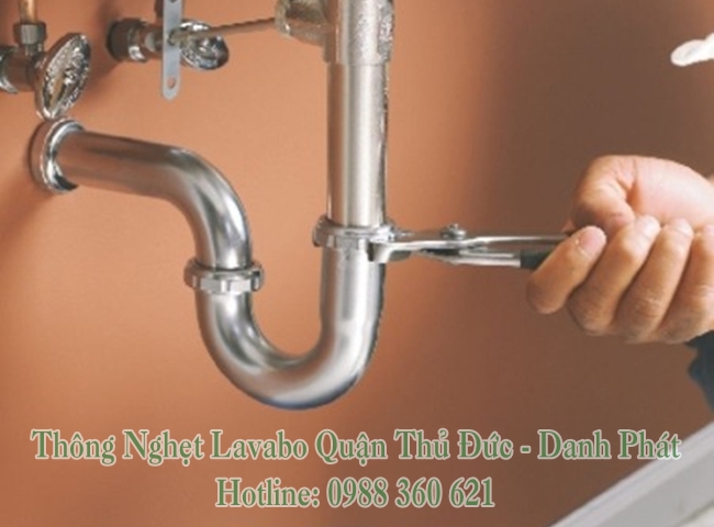 Thông nghẹt lavabo quận Thủ Đức với máy móc hiện đại