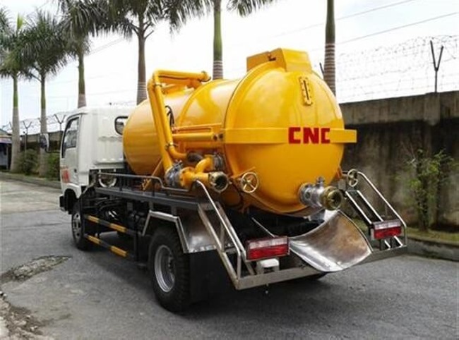 Chưa thông hút bể phốt