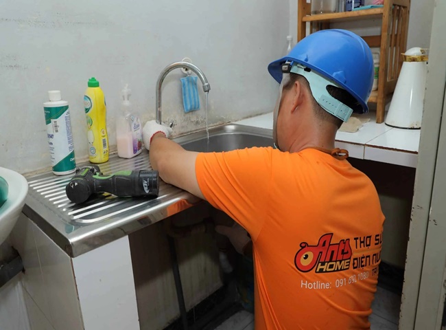 thông bồn rửa chén quận thủ đức giá rẻ