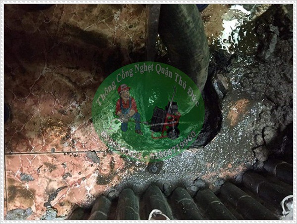 Thi công thông nghẹt đường cống giá rẻ uy tín.