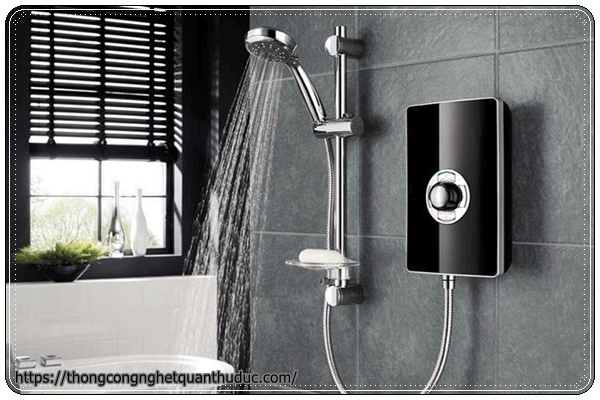 Lắp bơm tăng áp cho vòi sen giúp nước vòi sen chảy mạnh hơn